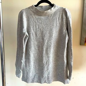 Loft Flecked Mock Neck Tunic Sweater. Very good condition. Size S.